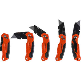 Нож универсальный складной с трапец. лезвием STARTUL PROFI (ST0950)