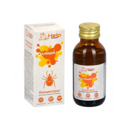 Концентрат от клещей до 20 соток, инсектицидный, 100 мл,  HELP
