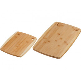 Доска разделочная из бамбука (набор из 2-х шт), 28х21.3х1.2 см, 38.3х26х1.5 см,BAMBOO,PERFECTO LINEA