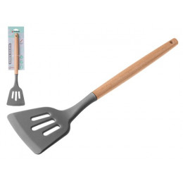 Лопатка перфорированная, EcoVillage, серая, PERFECTO LINEA