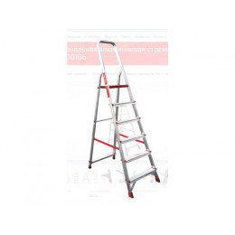 Лестница-стремянка алюм. проф. 129 см 6 ступ. 6,5 кг NV3110 Новая Высота