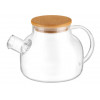 Чайник заварочный, стеклянный, 1000 мл, BAMBOO, PERFECTO LINEA