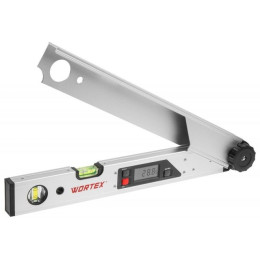 Угломер электронный WORTEX DAM 4500 в кор. +- 0,1°, 450 мм, противоударный, водостойкий