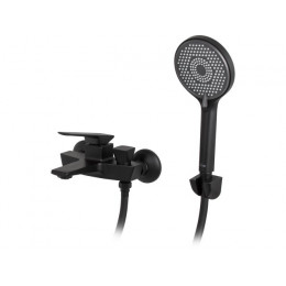 Смеситель для ванны (Lt) D35, серия Lily черный, a-five