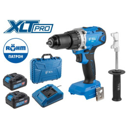 Аккум. дрель-шуруповерт BULL SR 1802 в чем. XLTpro БЕСЩЕТ., 18 В, 80 Н*м, 2*4 А*ч, БЗП 13 мм