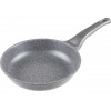 Сковорода литая ф 24х5.5 см, алюм., антиприг. покр., для индукц. плит, серия Grey, PERFECTO LINEA
