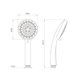 Душевая стойка AVSSS-029 AV Engineering