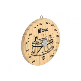 Термометр для бани и сауны "Удовольствие" 16х16х2,5 см, "Банные штучки"