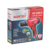 Дрель-шуруповерт WORTEX LX DR 1025 D в кор. 400 Вт, 30 Нм, 2 скор., БЗП 0.8-10 мм, 4 м шнур