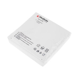 Салфетки бумажные PRO COLOUR, 25 шт., белые, PERFECTO LINEA