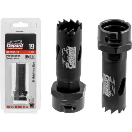 Коронка биметаллическая  d19 мм PROGRESSOR GEPARD