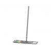 Швабра для пола с насадкой из микрофибры Solid, серая, PERFECTO LINEA