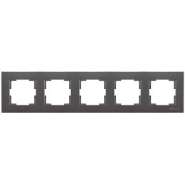 Рамка 5-ая горизонтальная дымчатая RITA, MUTLUSAN