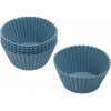 Форма для выпечки, силиконовая, кекс (маффин), 6,5 х 4,2 x 3 см, 6 штук, BLUESTONE, PERFECTO LINEA