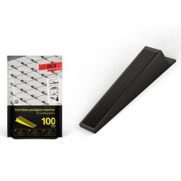 Клин для укладки плитки DLS (100 шт в уп.) системы "СВП - Система выравнивания плитки"