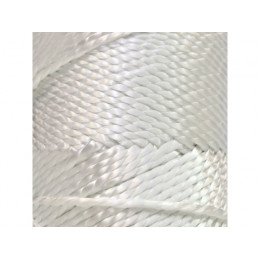 Нить полиамидная крученая 2 мм белая 100 м STARFIX