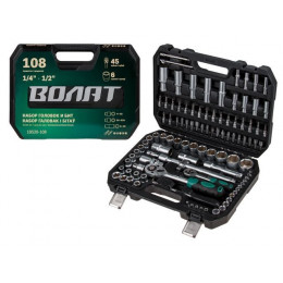 Набор головок и бит 108пр. ВОЛАТ