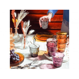 Набор стаканов, 4 шт., 250 мл, серия Picardie Plum, DURALEX (Франция)