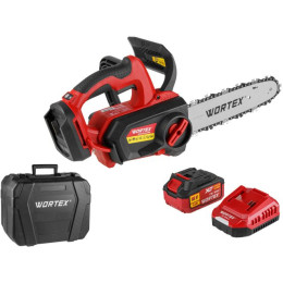 Аккум. пила цепная WORTEX CEC 2518-3 в чем. ALL1 XLT SET БЕСЩЕТ., 18 В, 25.4 см
