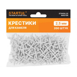 Крестики д/кафеля 2,5мм 200шт STARTUL MASTER (ST4404-25)