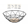 Корзина для фруктов металлическая, 26x10 см, MARTINA, PERFECTO LINEA