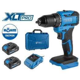 Аккум. дрель-шуруповерт BULL SR 1804 R-series в чем. XLTpro БЕСЩЕТ., Импульс., 18 В, 50 Н*м, 2х2 А*ч