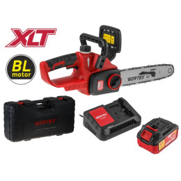 Аккум. пила цепная WORTEX CEC 3018-1 в чем.  XLT SET БЕСЩЁТ., 18 В, 30 см