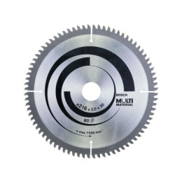 Диск 216х30х2,5 80 зубов MULTIMATERIAL