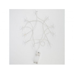 Гирлянда светодиодная «Звездочки» 1.5 м, 10 LED, прозрачный ПВХ, теплый белый NEON-NIGHT