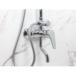 Душевая система (Lt) D40, серия Crocus хром, a-five