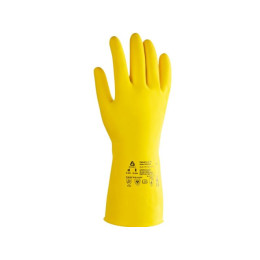 Перчатки К80 Щ40 латексные с хлопковым напылением р-р 9/L Jeta Safety