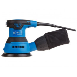 Эксцентриковая шлифмашина BULL OS 1235 в кор. 350 Вт, 125 мм, 8000-12000 об/мин, рег. об.