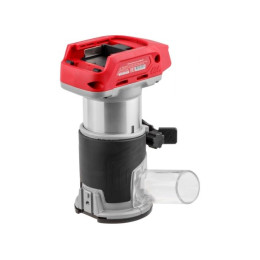 Аккум. фрезер кромочный WORTEX CMM 1835 в кор. ALL1 XLT SOLO БЕСЩЕТ., 18 В, цанга 6/8, рег. об, конс