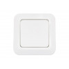 Выключатель 1 клав. (cкрытый, 4А) белый, Bylectrica
