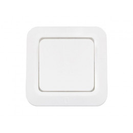 Выключатель 1 клав. (cкрытый, 4А) белый, Bylectrica
