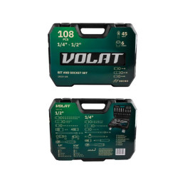 Набор головок и бит 108пр. ВОЛАТ