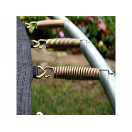 Батут с защитной сеткой и лестницей, 305х74 см, ARIZONE