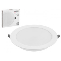 Светильник светодиодный встраиваемый круг 12 Вт 4000К, IP44 RS-R LEIDEN ELECTRIC