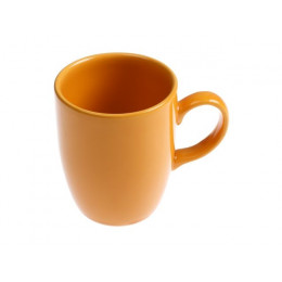 Кружка керамическая, 300 мл, серия Бодрум, янтарная, PERFECTO LINEA
