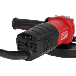 Одноручная углошлифмашина WORTEX LX AG 1211-2 в кор. 1100 Вт, 125 мм, 5500-11000 об/мин, рег. об.