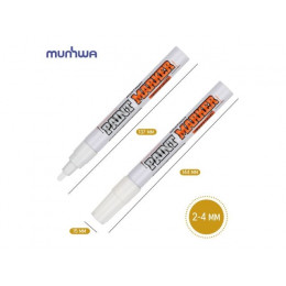 Маркер-краска промышленный белый MUNHWA INDUSTRIAL
