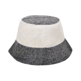 Шапка для бани "Панама", HOT POT из войлока
