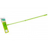 Швабра для пола с насадкой из микрофибры Solid, зеленая, PERFECTO LINEA