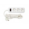 Удлинитель бытовой 3,5м (3 роз., 2.5кВт, с/з, ПВС 3х0,75) Bylectrica