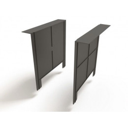 Перегородка-сифон к дождеприемнику 300х300 (черный), Ecoteck, РБ