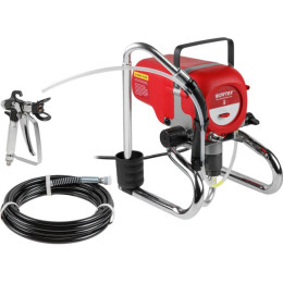 Безвоздушный окрасочный аппарат WORTEX LS 2215 в кор. 1200 Вт, 1.6 л/мин, 227 Бар, шланг 7.6 м