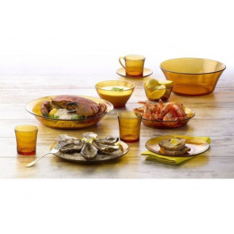 Салатник стеклянный, 105 мм, серия Lys Amber, DURALEX (Франция)