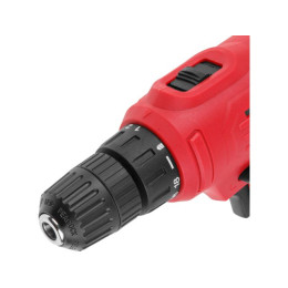 Дрель-шуруповерт WORTEX LX DR 1025 D в кор. 400 Вт, 30 Нм, 2 скор., БЗП 0.8-10 мм, 4 м шнур