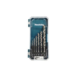 Набор сверл по металлу ц/х, HSS-G, D-78346 комплект из 6 шт MAKITA