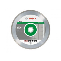 Алмазный круг 230х22,23 мм по керамике сплошн. Standard for Ceramic BOSCH